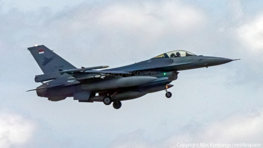Indonesian Air Force (TNI-AU) General Dynamics F-16A Fighting Falcon (TS-1610) | Photo 462485