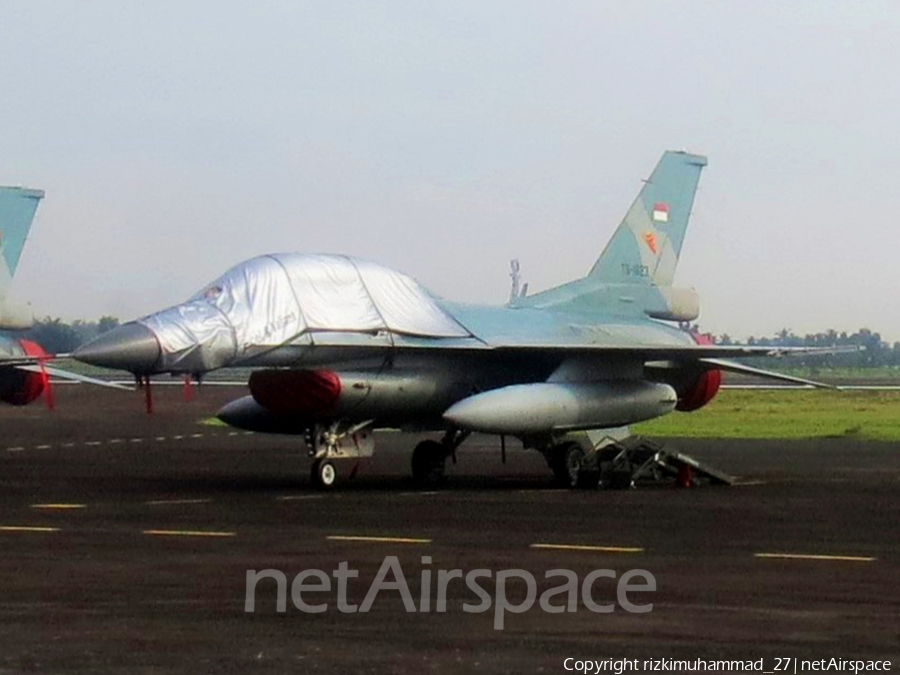 Indonesian Air Force (TNI-AU) General Dynamics F-16D Fighting Falcon (TS-1623) | Photo 623430