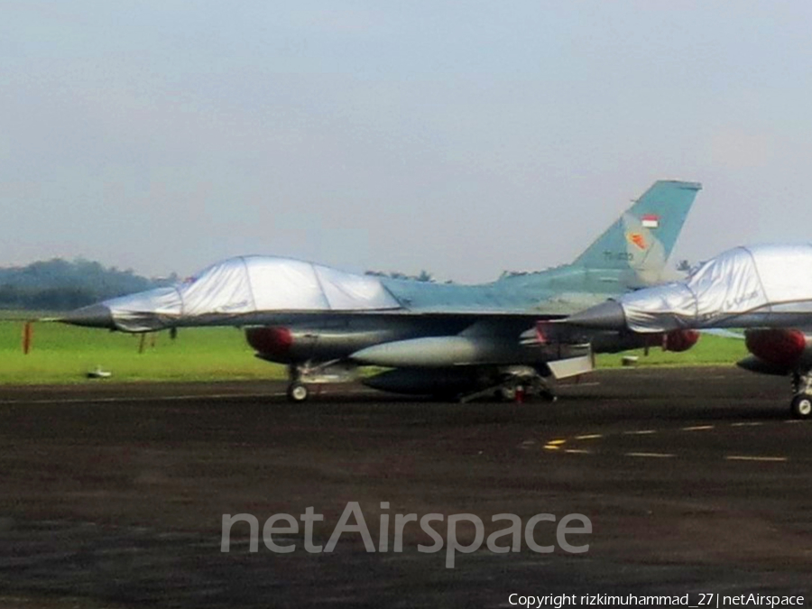 Indonesian Air Force (TNI-AU) General Dynamics F-16C Fighting Falcon (TS-1633) | Photo 623432