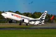 Express Air Cargo Boeing 737-8Q8(SF) (TS-ICD) at  Hamburg - Fuhlsbuettel (Helmut Schmidt), Germany