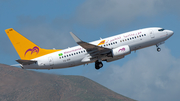 Mauritania Airways Boeing 737-7L9 (TS-IEB) at  Gran Canaria, Spain