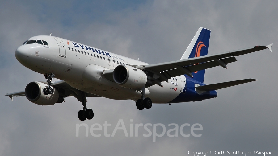 Syphax Airlines Airbus A319-112 (TS-IEG) | Photo 222445