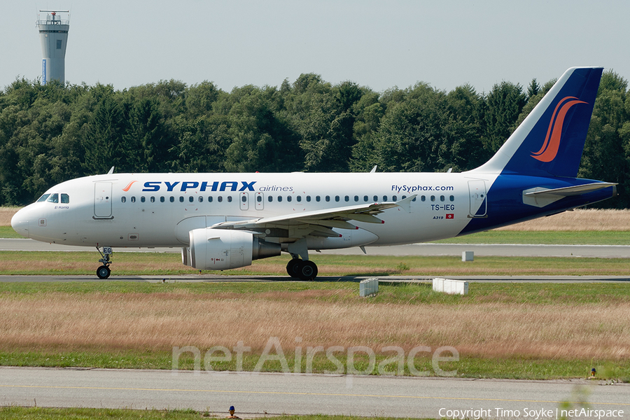 Syphax Airlines Airbus A319-112 (TS-IEG) | Photo 52207