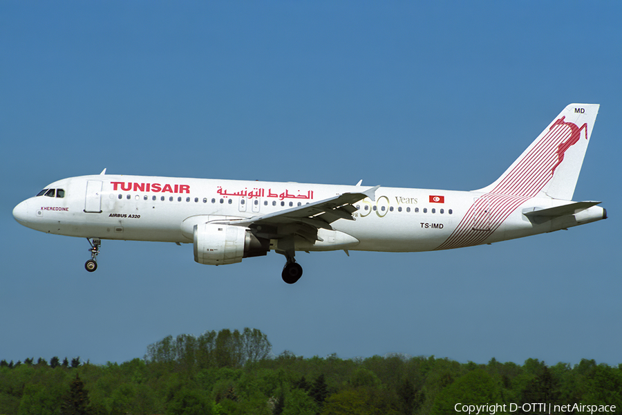 Tunisair Airbus A320-211 (TS-IMD) | Photo 396692