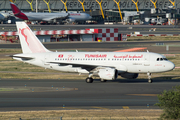 Tunisair Airbus A320-211 (TS-IMH) at  Madrid - Barajas, Spain