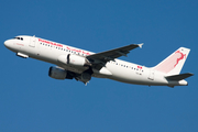 Tunisair Airbus A320-211 (TS-IMI) at  Brussels - International, Belgium