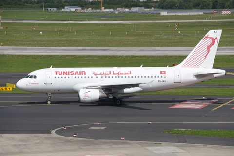 Tunisair Airbus A319-114 (TS-IMJ) at  Dusseldorf - International, Germany