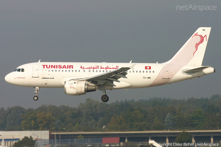 Tunisair Airbus A319-114 (TS-IMK) | Photo 53972