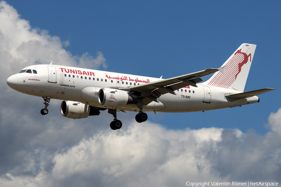 Tunisair Airbus A319-114 (TS-IMO) | Photo 510631