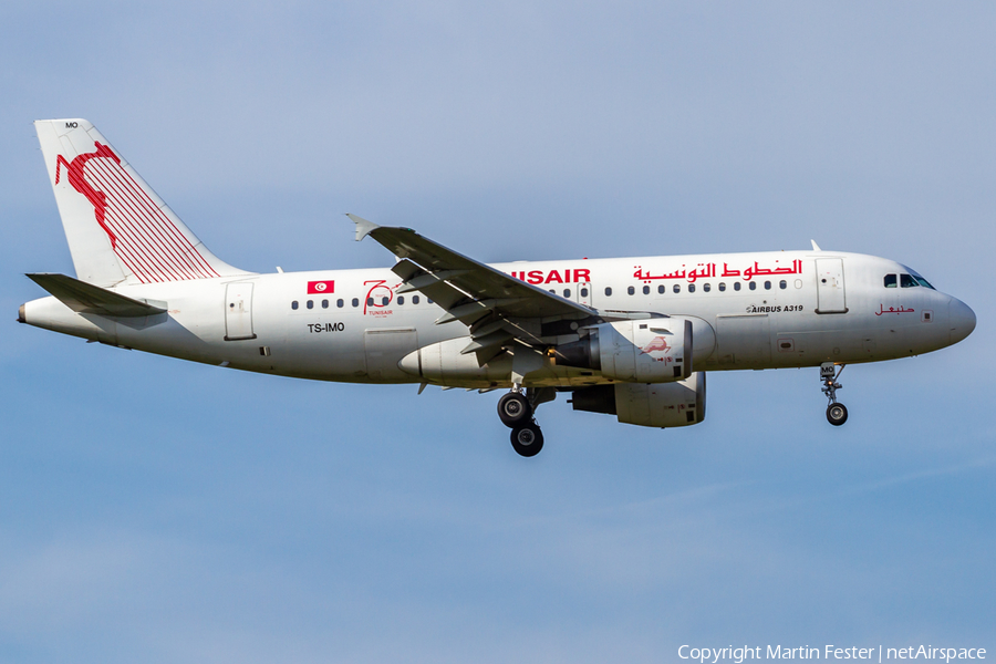 Tunisair Airbus A319-114 (TS-IMO) | Photo 346483