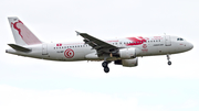 Tunisair Airbus A320-211 (TS-IMP) at  London - Heathrow, United Kingdom