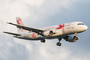 Tunisair Airbus A320-211 (TS-IMP) at  London - Heathrow, United Kingdom