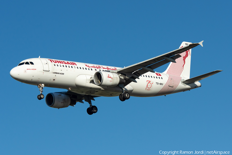 Tunisair Airbus A320-214 (TS-IMV) | Photo 360902