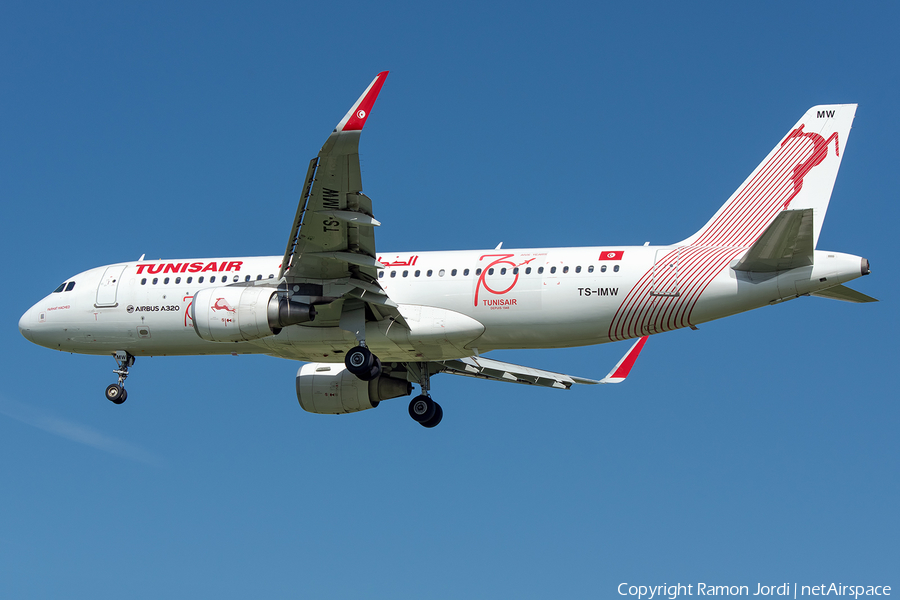 Tunisair Airbus A320-214 (TS-IMW) | Photo 348337