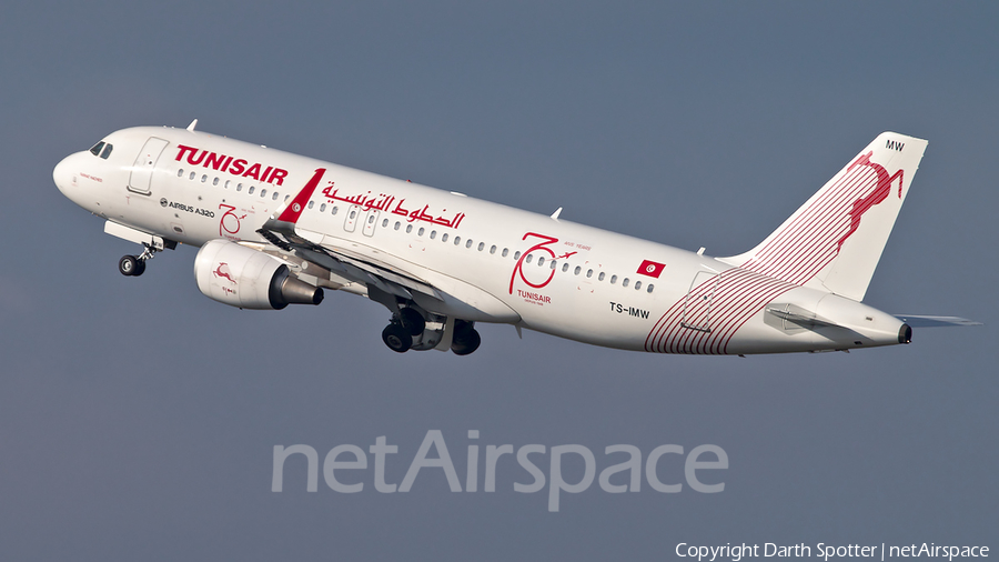Tunisair Airbus A320-214 (TS-IMW) | Photo 357173