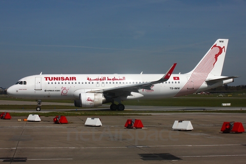 Tunisair Airbus A320-214 (TS-IMW) at  Hamburg - Fuhlsbuettel (Helmut Schmidt), Germany