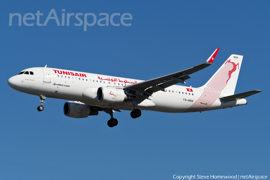 Tunisair Airbus A320-214 (TS-IMW) | Photo 287794