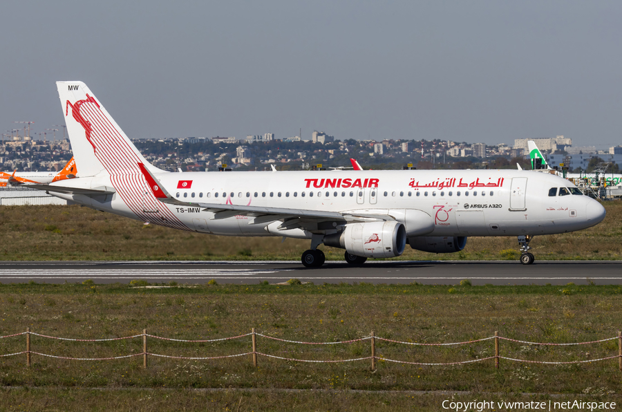 Tunisair Airbus A320-214 (TS-IMW) | Photo 527855