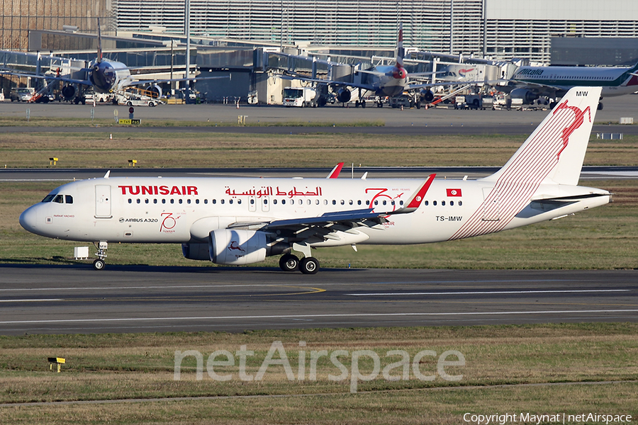 Tunisair Airbus A320-214 (TS-IMW) | Photo 282168