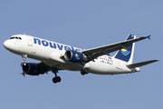 Nouvelair Tunisie Airbus A320-212 (TS-INE) at  Warsaw - Frederic Chopin International, Poland