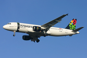 Afriqiyah Airways (Nouvelair Tunisie) Airbus A320-211 (TS-ING) at  London - Gatwick, United Kingdom