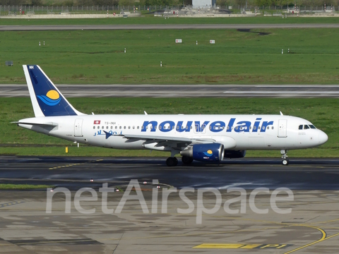 Nouvelair Tunisie Airbus A320-211 (TS-INH) at  Dusseldorf - International, Germany