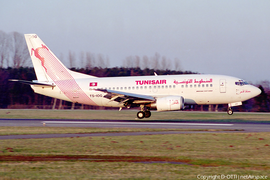 Tunisair Boeing 737-5H3 (TS-IOG) | Photo 141300