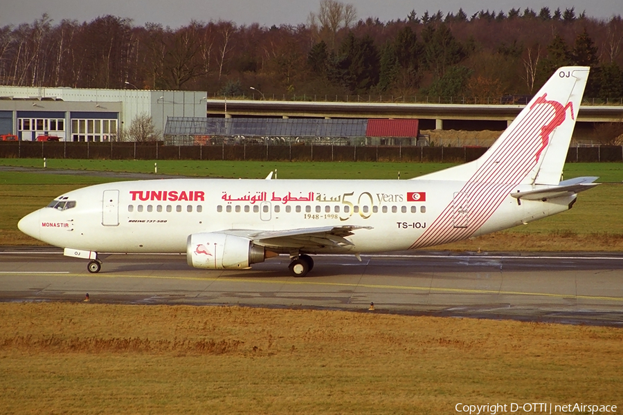 Tunisair Boeing 737-5H3 (TS-IOJ) | Photo 381872