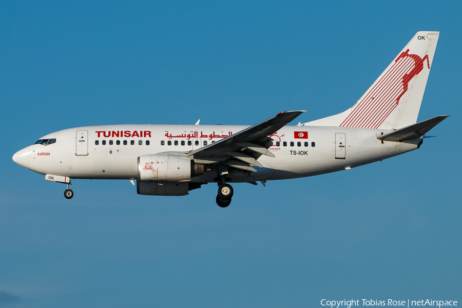 Tunisair Boeing 737-6H3 (TS-IOK) | Photo 324310