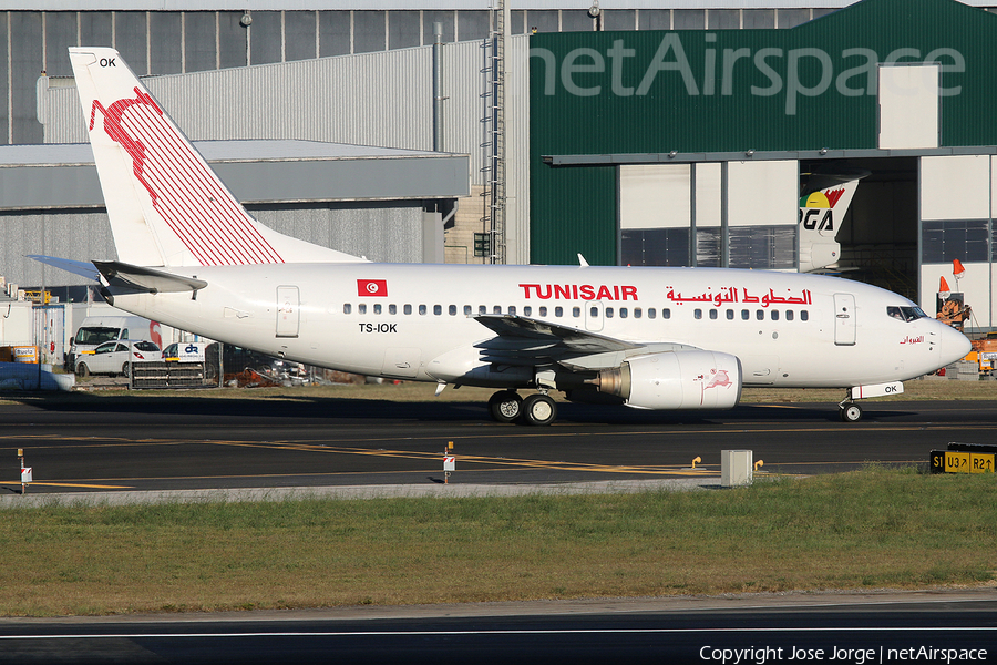 Tunisair Boeing 737-6H3 (TS-IOK) | Photo 502548