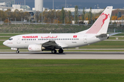 Tunisair Boeing 737-6H3 (TS-IOL) at  Munich, Germany