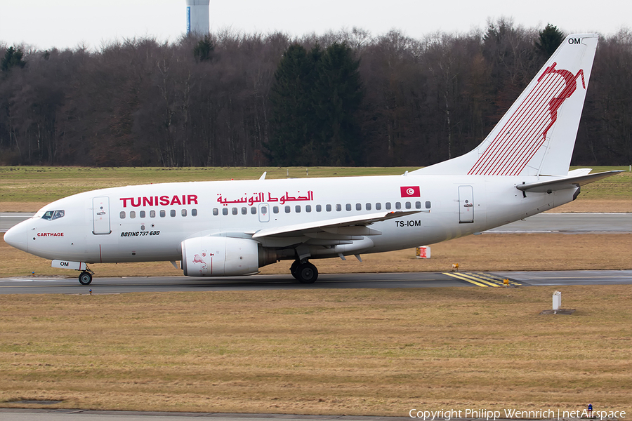Tunisair Boeing 737-6H3 (TS-IOM) | Photo 148803