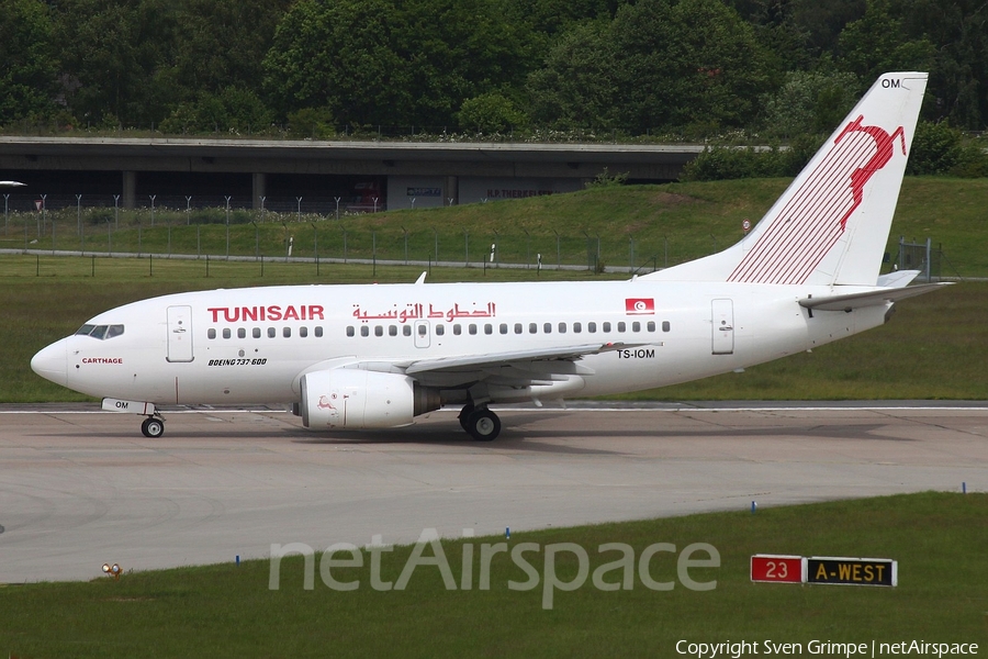 Tunisair Boeing 737-6H3 (TS-IOM) | Photo 77550