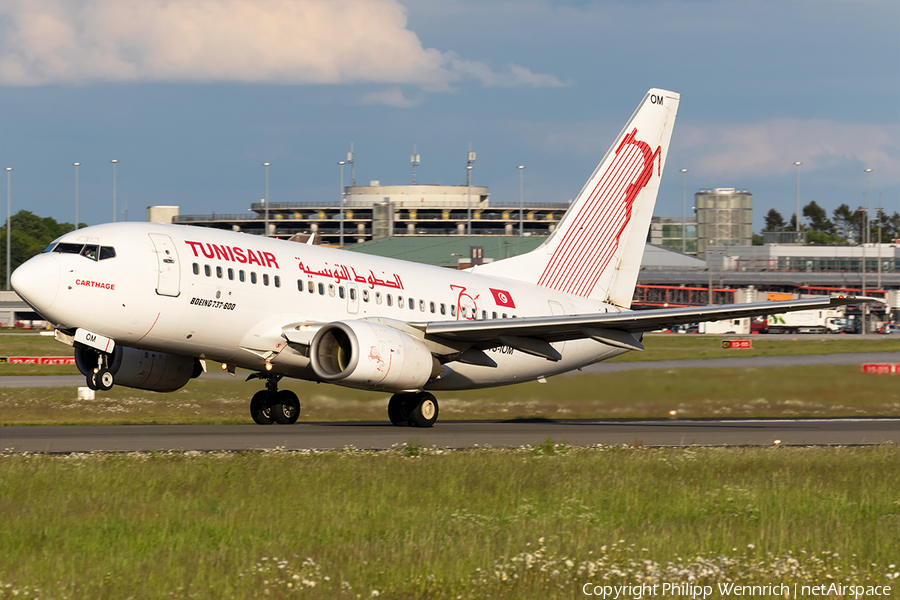 Tunisair Boeing 737-6H3 (TS-IOM) | Photo 329994