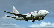 Tunisair Boeing 737-6H3 (TS-IOM) at  Manchester - International (Ringway), United Kingdom