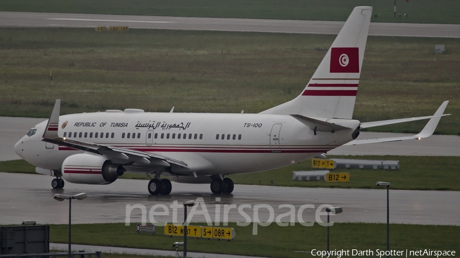 Tunisian Government Boeing 737-7H3(BBJ) (TS-IOO) | Photo 230062