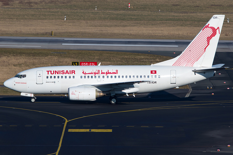 Tunisair Boeing 737-6H3 (TS-IOR) at  Dusseldorf - International, Germany