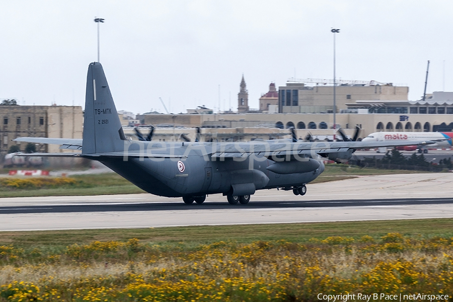 Tunisian Air Force Lockheed Martin C-130J-30 Super Hercules (Z21121) | Photo 379027