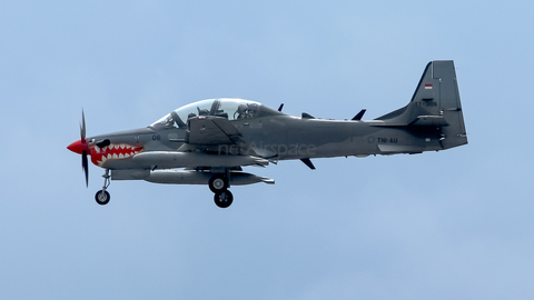 Indonesian Air Force (TNI-AU) Embraer EMB-314 Super Tucano A-29B (TT-3106) at  Balikpapan Sepinggan - International, Indonesia