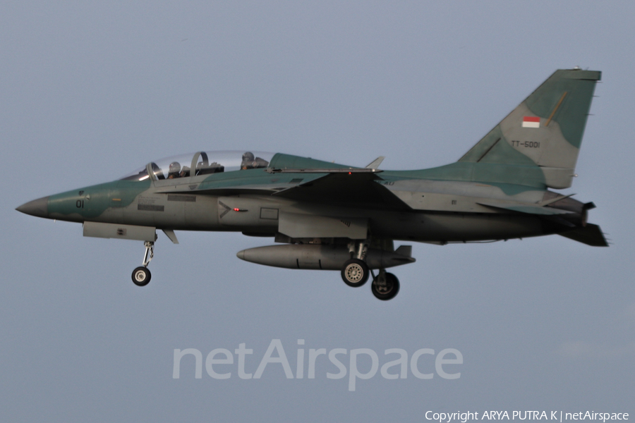 Indonesian Air Force (TNI-AU) KAI T-50i Golden Eagle (TT-5001) | Photo 457715