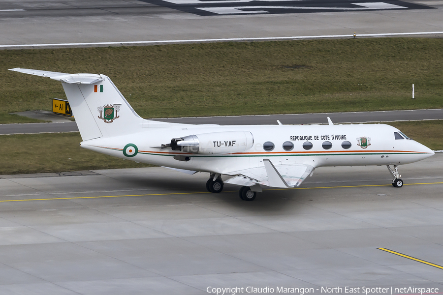 Ivorian Government Gulfstream GIII (G-1159A) (TU-VAF) | Photo 98313