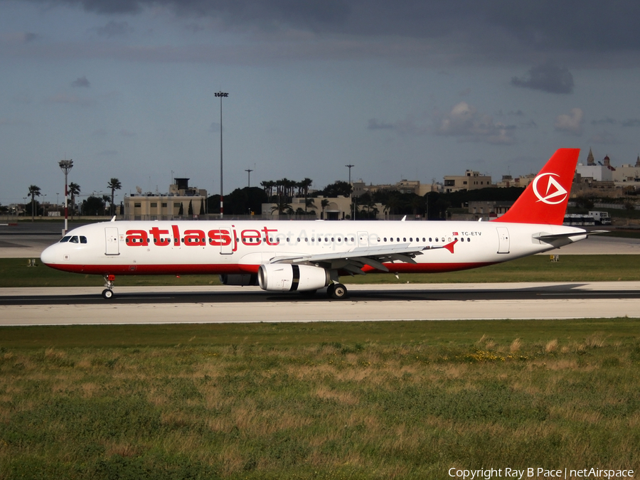 Atlasjet Airbus A321-231 (TC-ETV) | Photo 22213