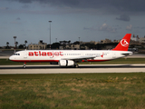 Atlasjet Airbus A321-231 (TC-ETV) at  Luqa - Malta International, Malta