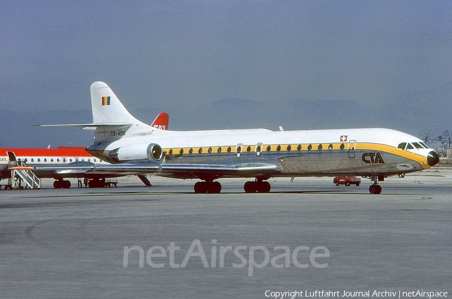 CTA - Compagnie de Transport Aeriens Sud Aviation SE-210 Caravelle 10B3 (TZ-ADS) | Photo 396364