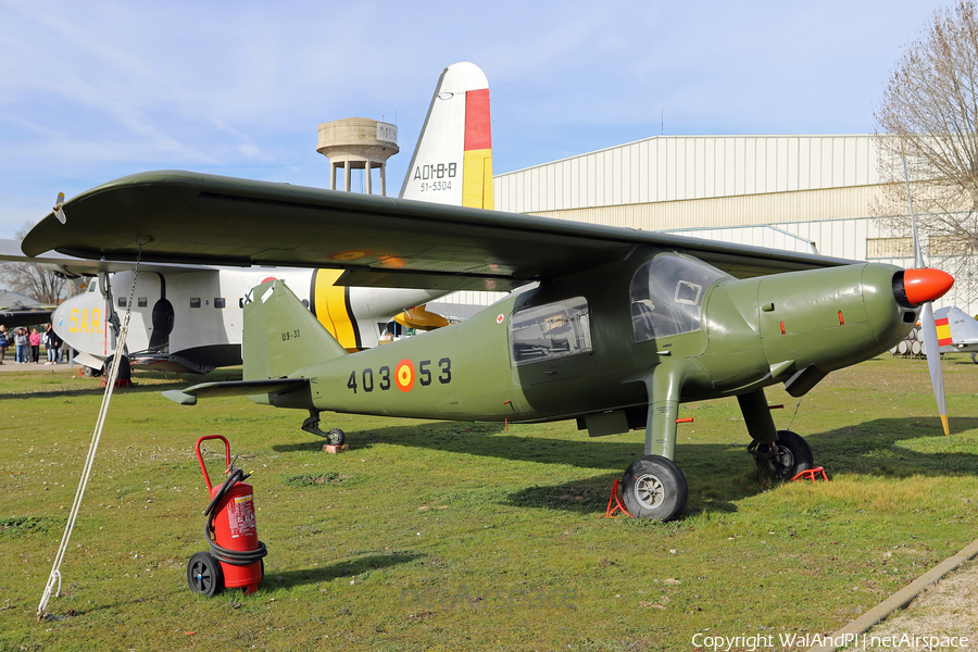 Spanish Air Force (Ejército del Aire) CASA C-127 (U.9-33) | Photo 672792