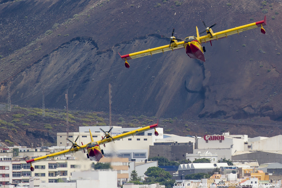 Spanish Air Force (Ejército del Aire) Canadair CL-215T (UD.13-19) | Photo 164335