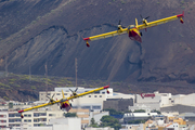 Spanish Air Force (Ejército del Aire) Canadair CL-215T (UD.13-19) at  Gran Canaria, Spain
