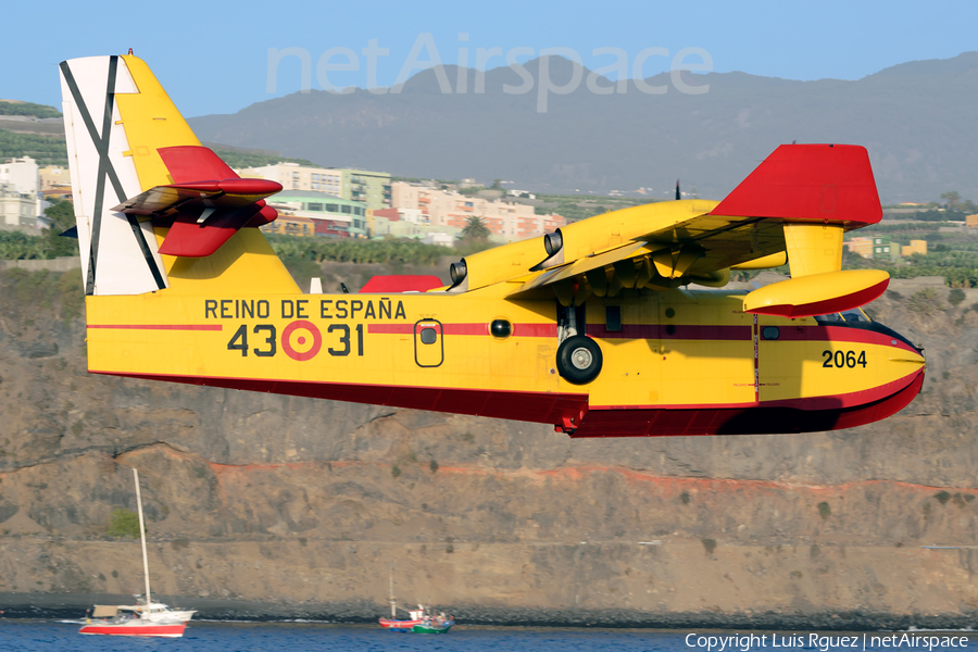 Spanish Air Force (Ejército del Aire) Canadair CL-415 (UD.14-01) | Photo 399910