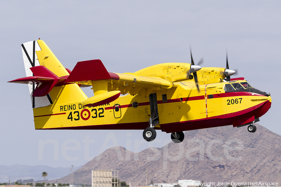 Spanish Air Force (Ejército del Aire) Canadair CL-415 (UD.14-02) | Photo 266816