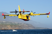 Spanish Air Force (Ejército del Aire) Canadair CL-415 (UD.14-02) at  Puerto Tazacorte, Spain